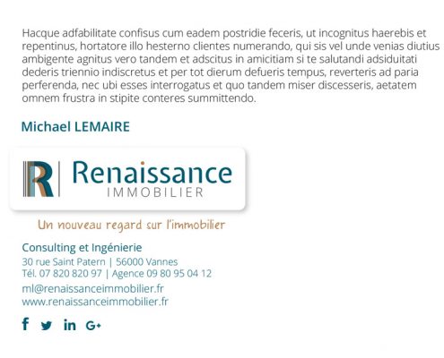 signature mail - renaissance immobilier