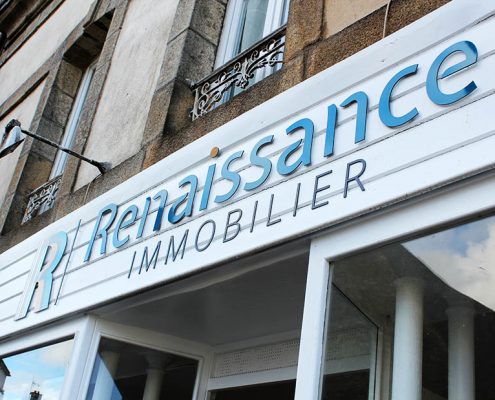 enseigne renaissance immobilier