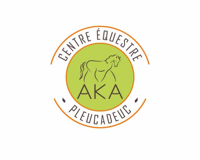 Logo du centre équestre AKA à Pleucadeuc