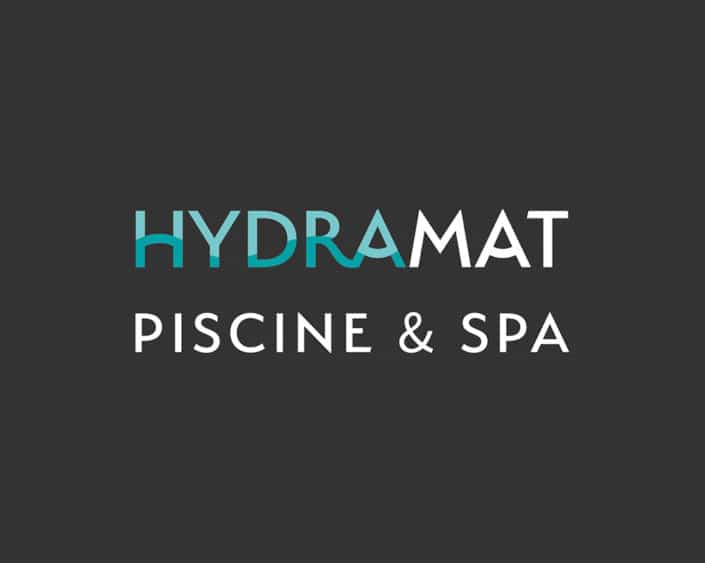 logo_hydramat Identité visuelle hydramat