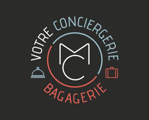 Logotype MC votre conciergerie et bagagerie