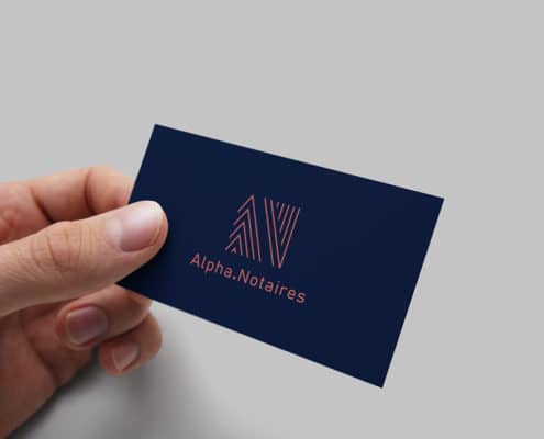 Carte de visite Alpha Notaires