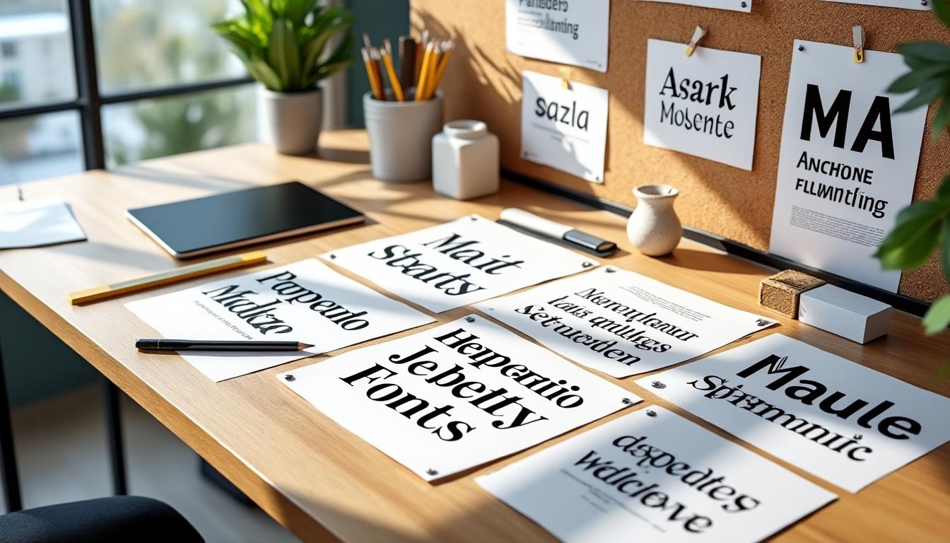 découvrez 15 polices d'écriture tendance parfaites pour sublimer vos projets graphiques et donner du style à vos créations.