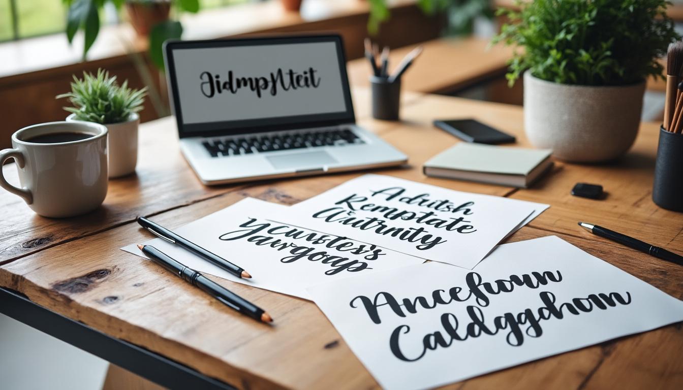 découvrez 20 polices d'écriture stylées et gratuites à télécharger pour sublimer vos créations digitales et graphiques. parfaites pour tous vos projets créatifs !