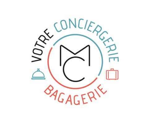 Logotype MC votre conciergerie et bagagerie