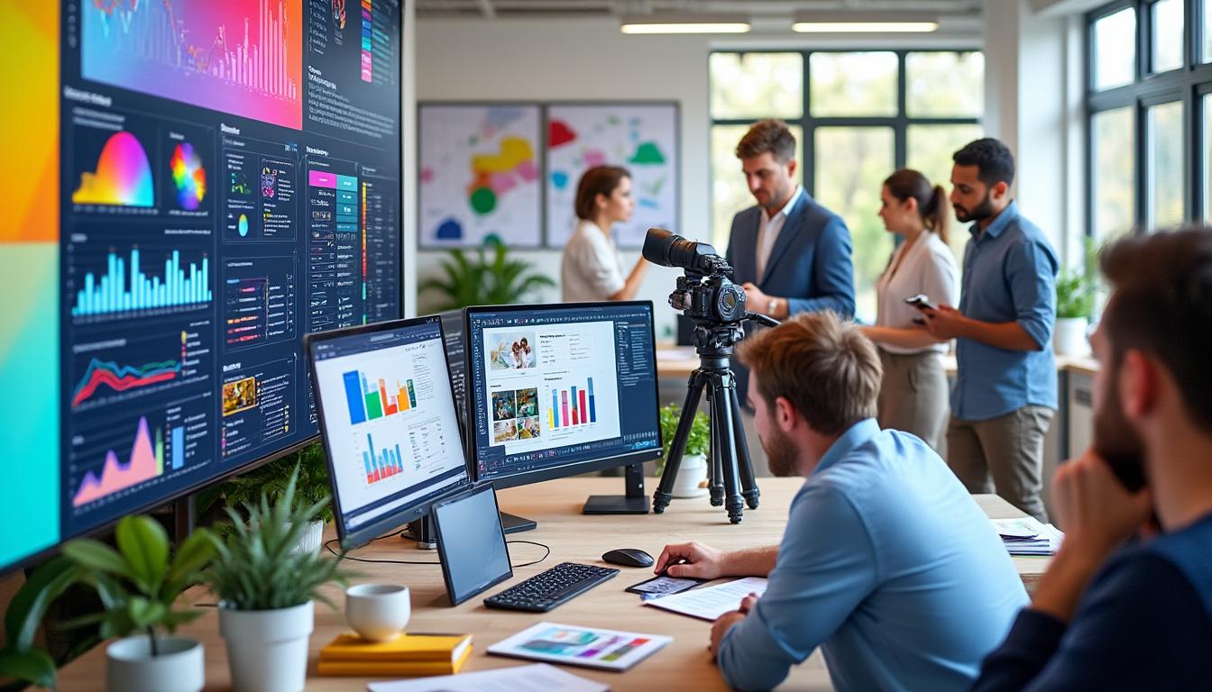 découvrez la communication visuelle : définition, principaux métiers et son impact essentiel dans le marketing et la publicité pour captiver et informer efficacement.