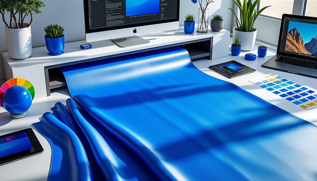 découvrez le bleu majorelle, son code couleur ral précis et ses applications incontournables en graphisme pour sublimer vos créations visuelles.