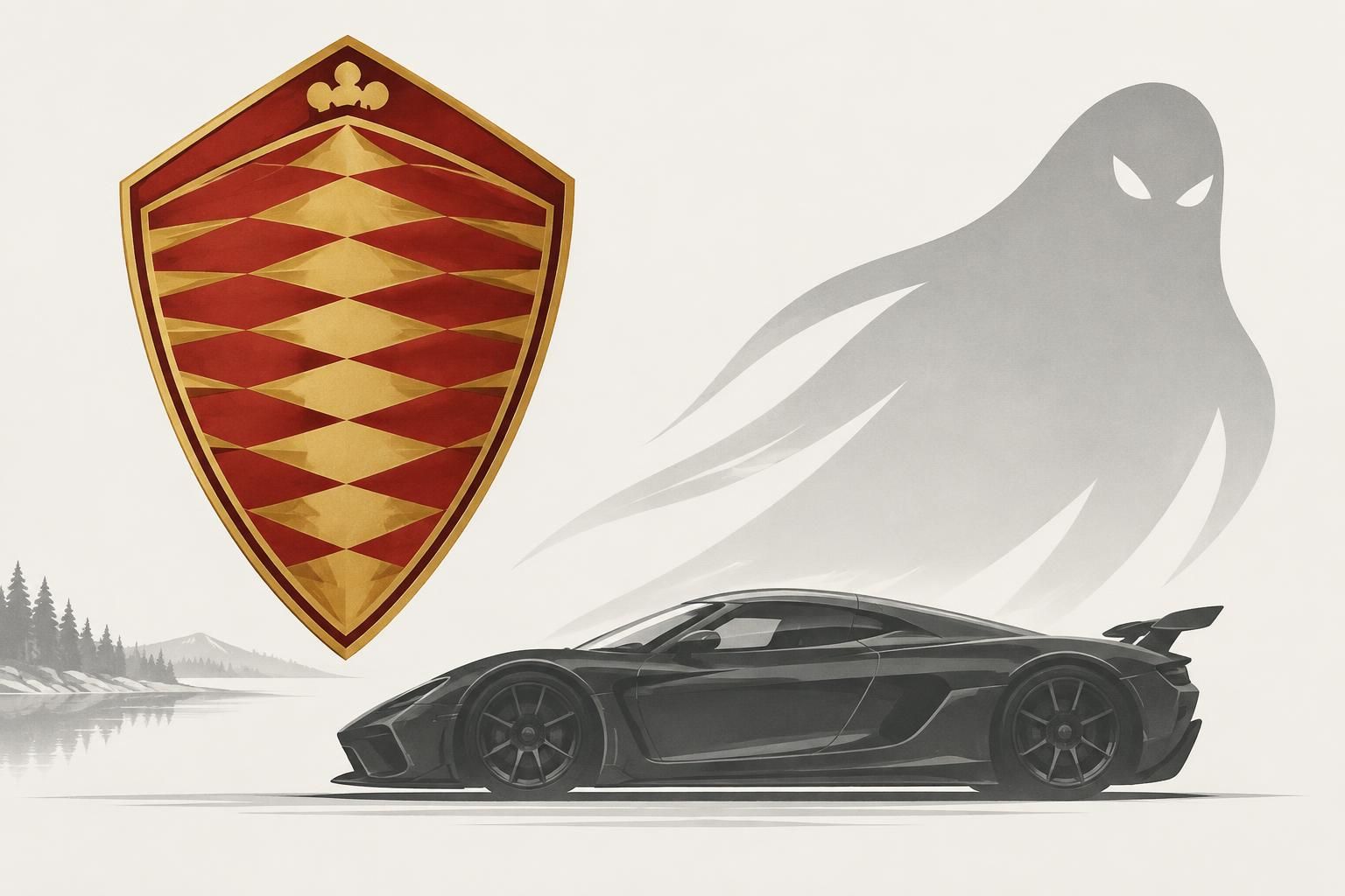 découvrez l’origine et la signification du fantôme emblématique de koenigsegg, ainsi que ses différentes versions à télécharger en png et svg.