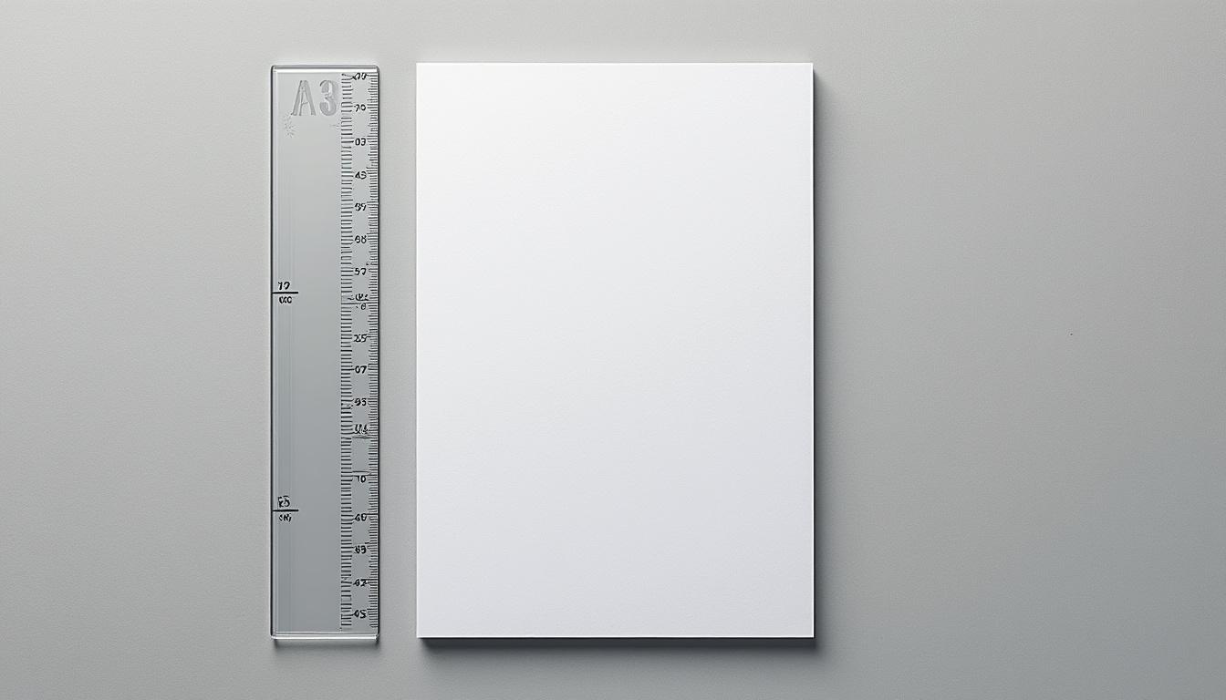 découvrez les dimensions précises du format a3 en centimètres, millimètres et pixels, pour une utilisation optimale dans vos projets d'impression et de design.