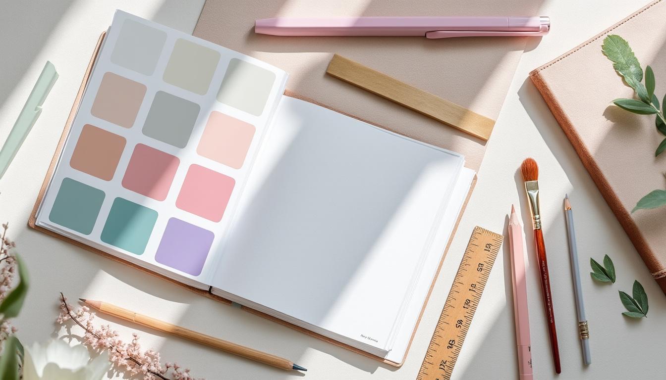 découvrez une palette de couleurs pastel et trouvez l'inspiration pour sublimer vos créations artistiques avec douceur et élégance.