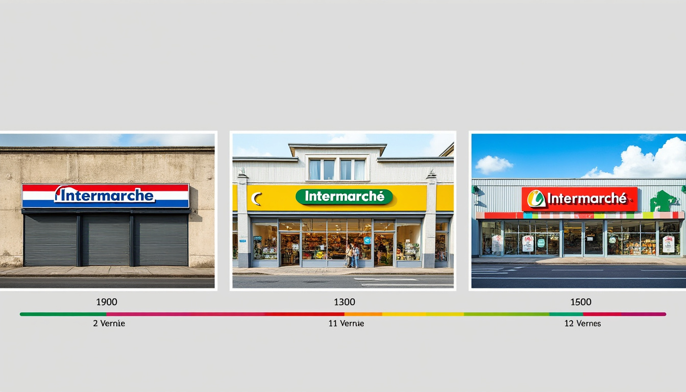 découvrez l'histoire et l'évolution du logo intermarché, symbole emblématique de l'enseigne de distribution française à travers les années.