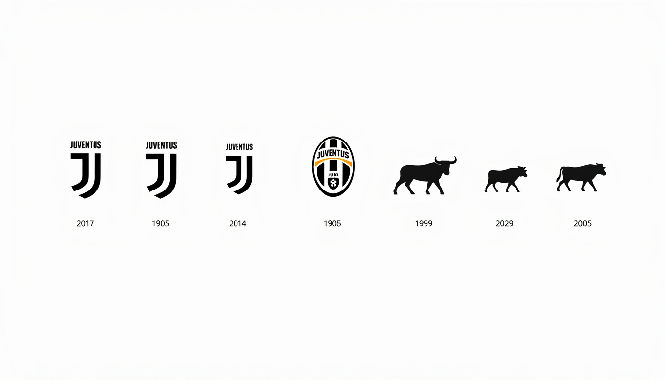 découvrez l'histoire fascinante et l'évolution du logo de la juventus, symbole emblématique du club turinois à travers les années.
