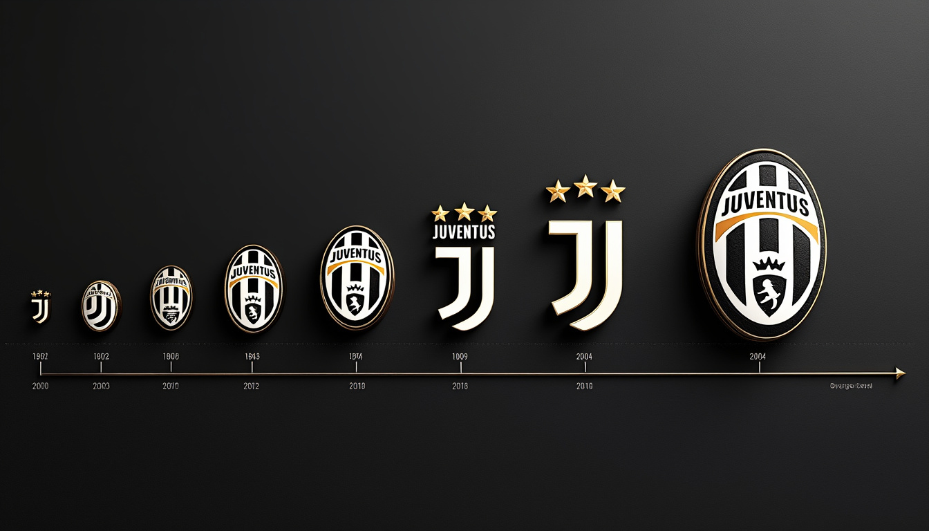 découvrez l'histoire captivante et l'évolution du logo de la juventus, symbole emblématique du club turinois.