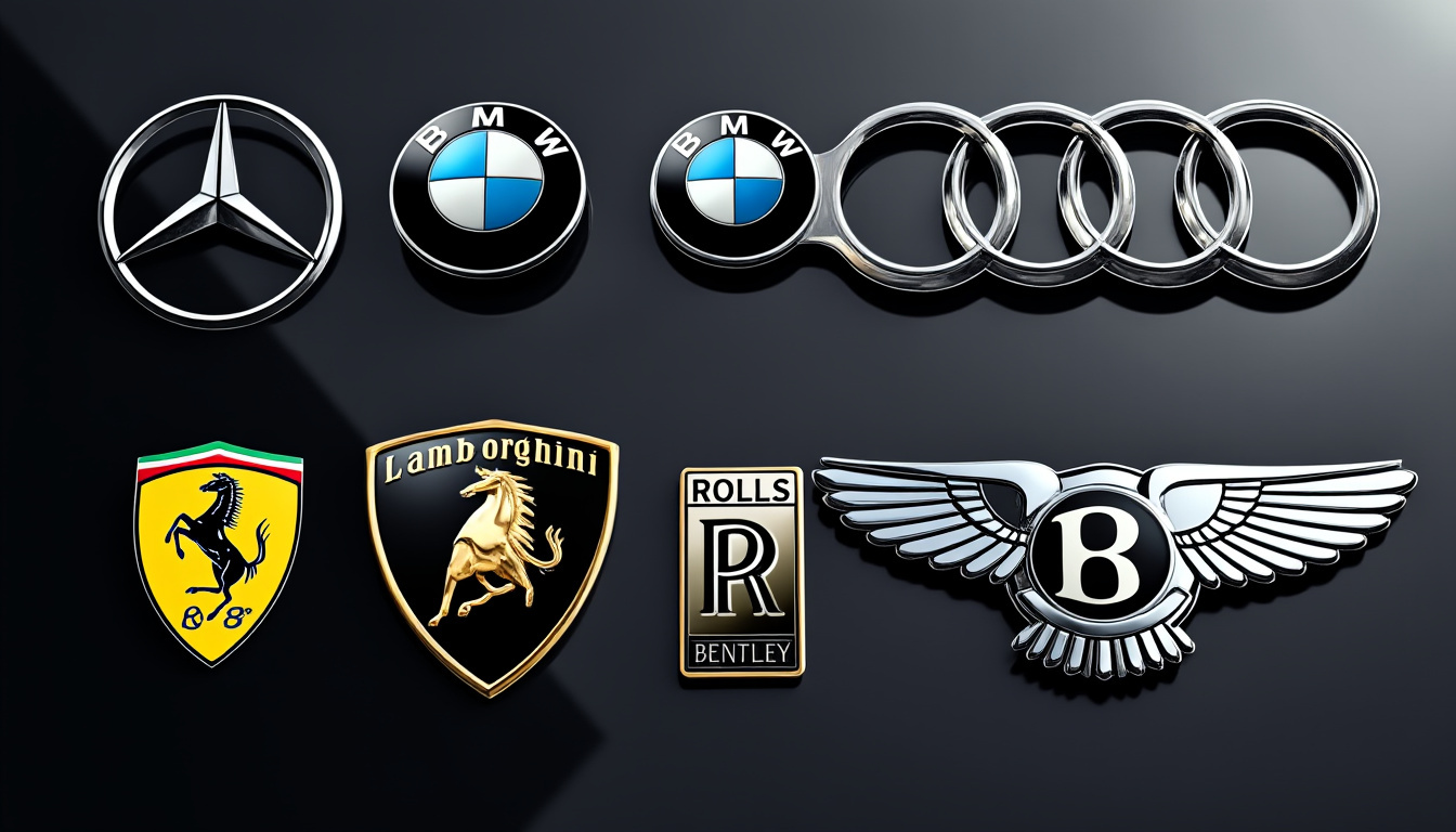 découvrez comment reconnaître les logos des voitures de luxe et comprendre la signification des symboles emblématiques des grandes marques automobiles.