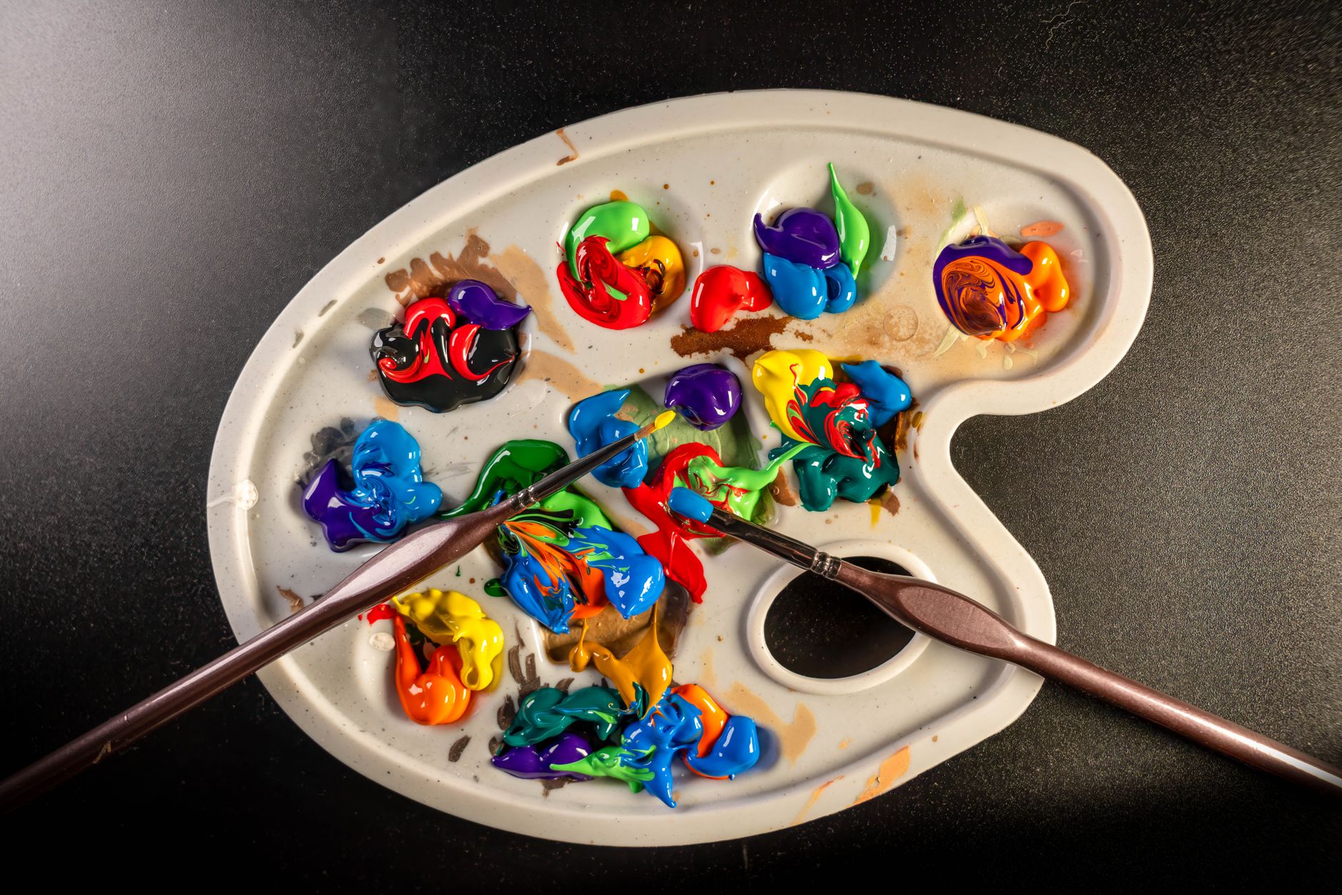 Couleurs secondaires comment les obtenir — palette de couleurs avec couleurs secondaires